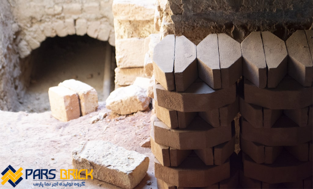 Brick production in a brick factory min خطوات خبز الطوب