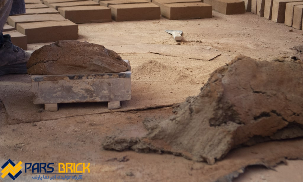 Traditional and manual brick production