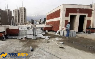 نماکاری با آجر نسوز قرمز