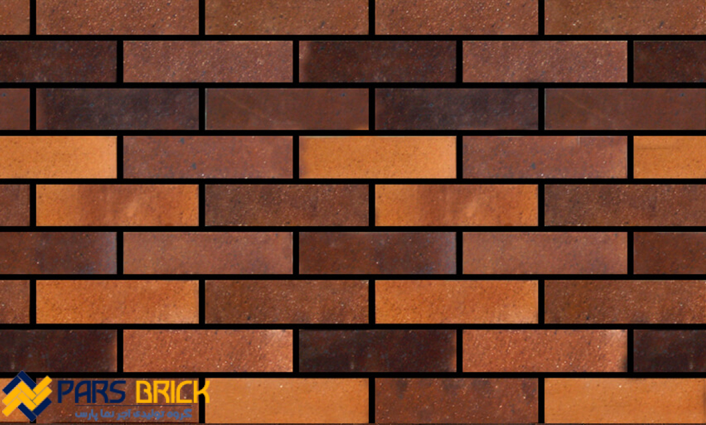 Refractory brick wall facade واجهة الطوب النار