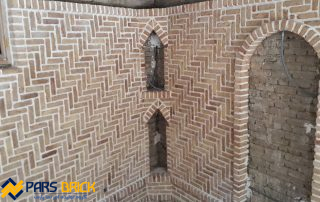 نمای داخلی با آجر قزاقی ابلق