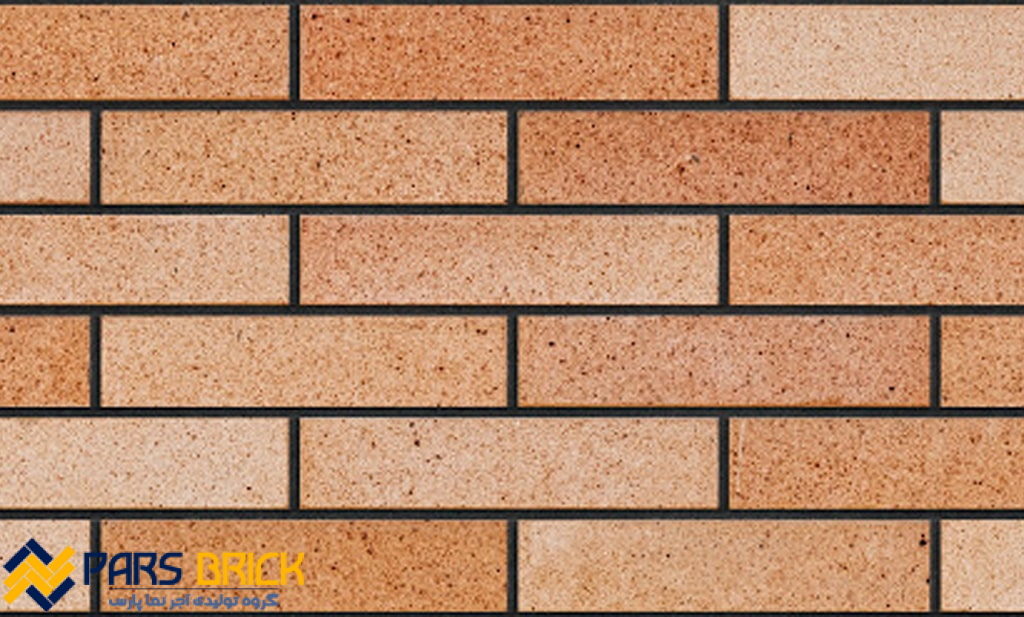 Refractory brick texture